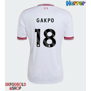 Liverpool Cody Gakpo #18 Udebanetrøje 2026-27 Kort ærmer Liverpool Cody Gakpo #18 Udebanetrøje 2026-27 Kort ærmer